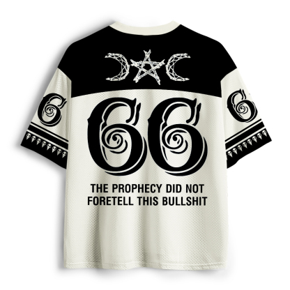 Tokyo-Tiger Funny Crow Prophecy Meme Occult Mesh Jersey