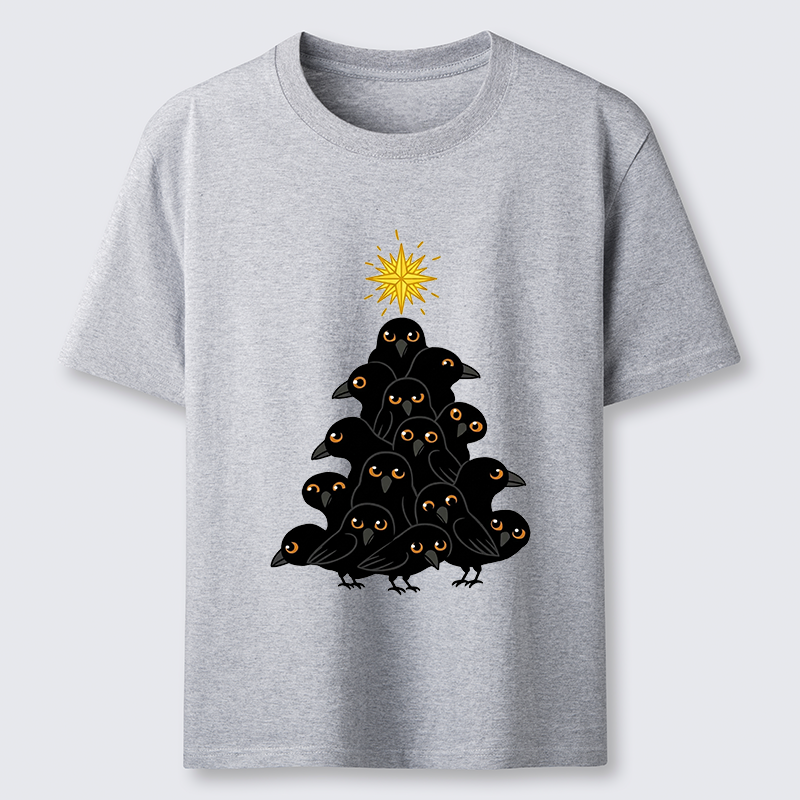 Tokyo-Tiger Crow Christmas Tree Classic T-Shirt