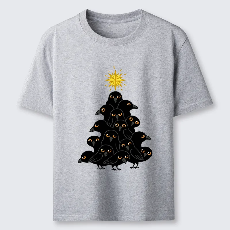Tokyo-Tiger Crow Christmas Tree Classic T-Shirt