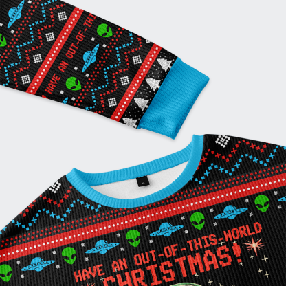 Tokyo-Tiger Have An Out-of-This-World Christmas Christmas Ugly Sweatshirt