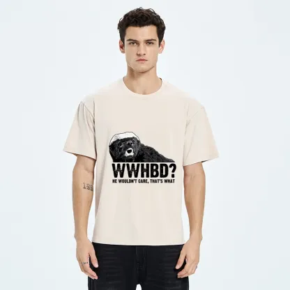 Tokyo-Tiger What Would Honey Badger Do Washed T-Shirt