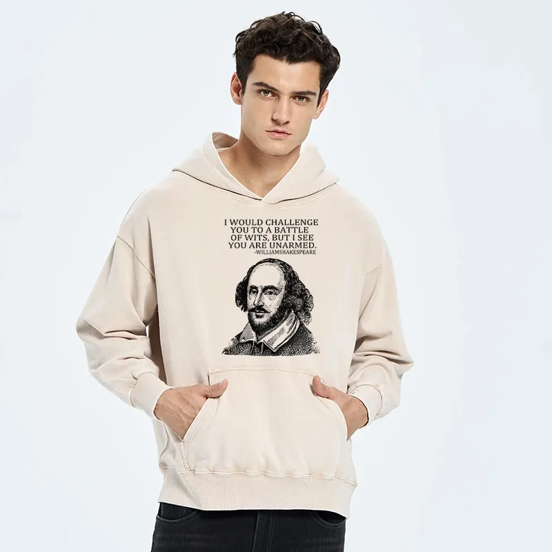 Tokyo-Tiger Your Intelligence Is Inferior To Mine Washed Hoodie