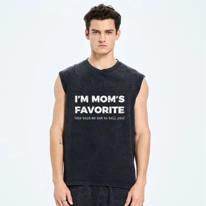 Tokyo-Tiger Mother's Day Jokes Washed Tank