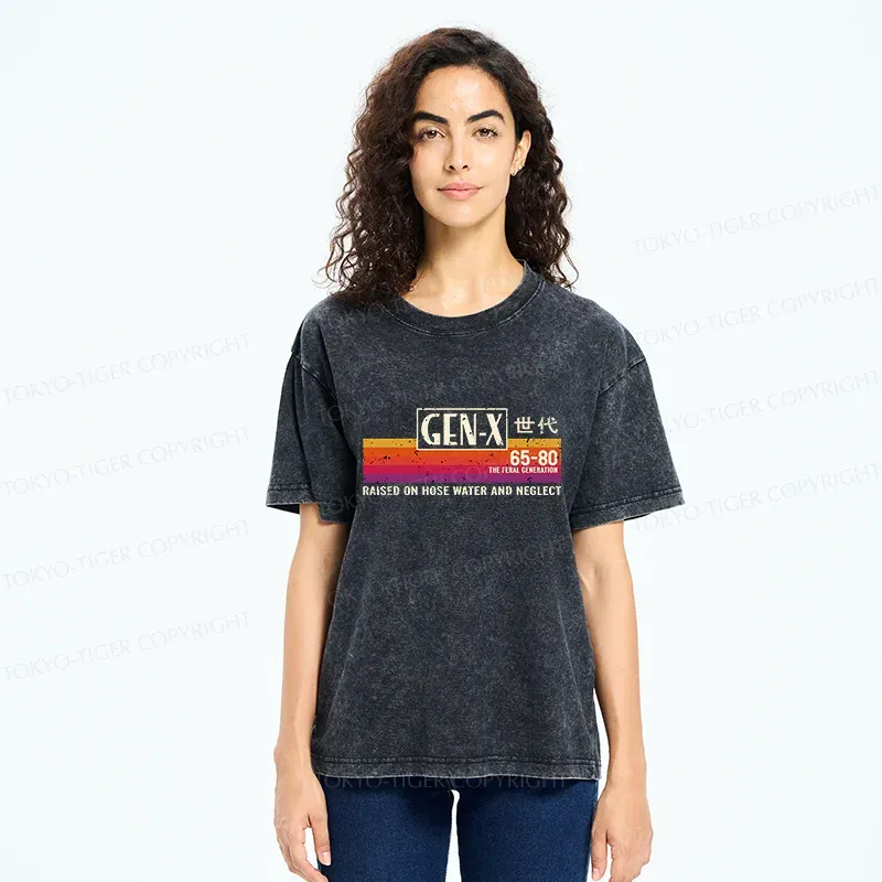 Tokyo-Tiger X Era Retro Washed T-Shirt