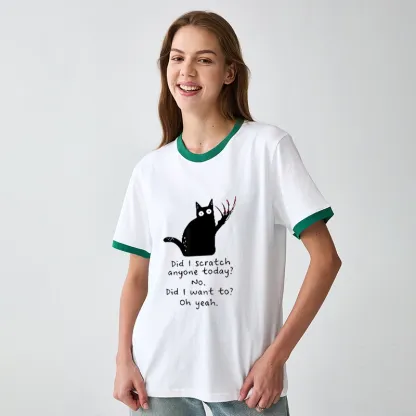 Tokyo-Tiger Cats With Sharp Claws Trim T-Shirt