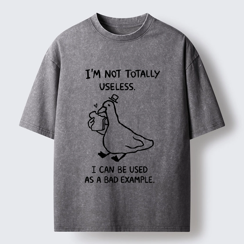 Tokyo-Tiger Funny Duck Meme Washed T-Shirt