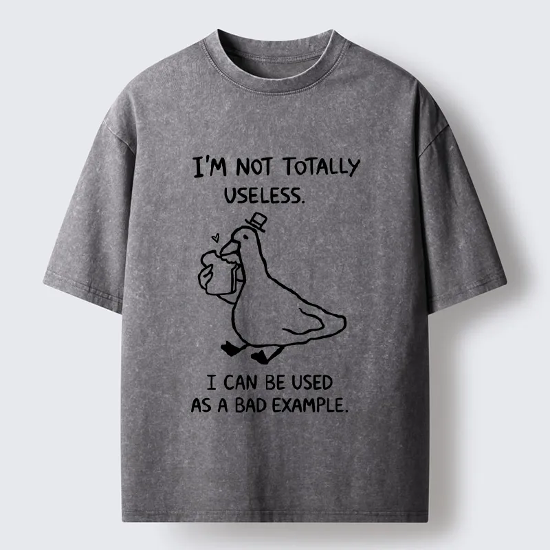 Tokyo-Tiger Funny Duck Meme Washed T-Shirt