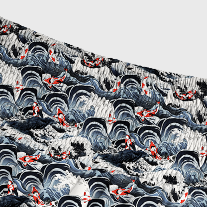 Tokyo-Tiger Ocean's Dance Maxi Skirt