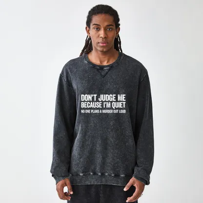 Tokyo-Tiger Sarcastic Funny Quote Washed Terry Sweatshirt