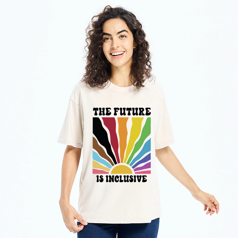 Tokyo-Tiger Pride Future Is Inclusive Washed T-Shirt