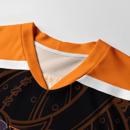 Tokyo-Tiger Samurai Koi Long-Sleeve Hockey Jersey