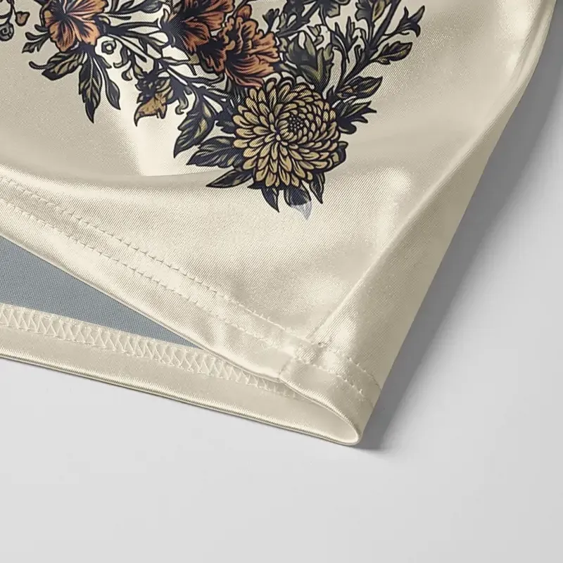 Tokyo-Tiger Cloud Dragon Auspicious Qilin Glossy Oversized Jersey