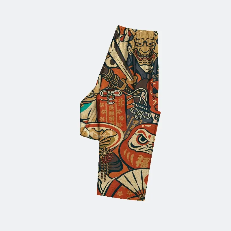 Tokyo-Tiger Japanese Traditional Elements Family Pajama Sets