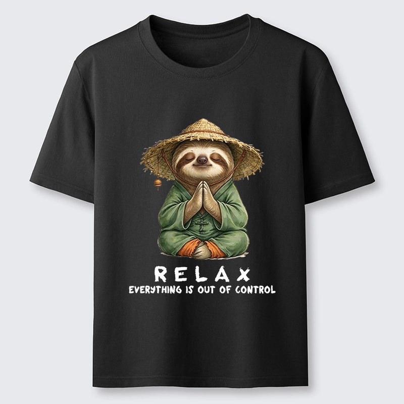 Tokyo-Tiger Zen Relax Sloth Graphic Classic T-Shirt