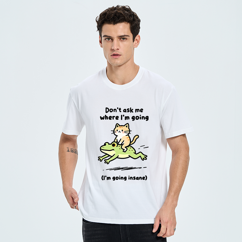 Tokyo-Tiger Cat Riding Frog Meme Classic T-Shirt