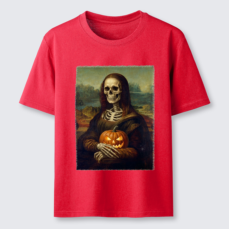 Tokyo-Tiger Skeleton Mona Lisa Meme Classic T-Shirt