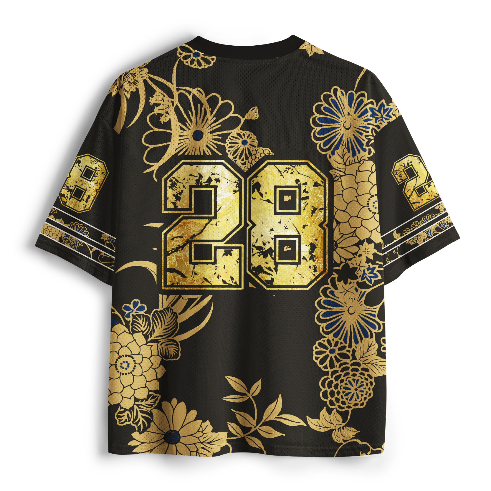 Tokyo-Tiger Samurai Black Cat Mesh Jersey