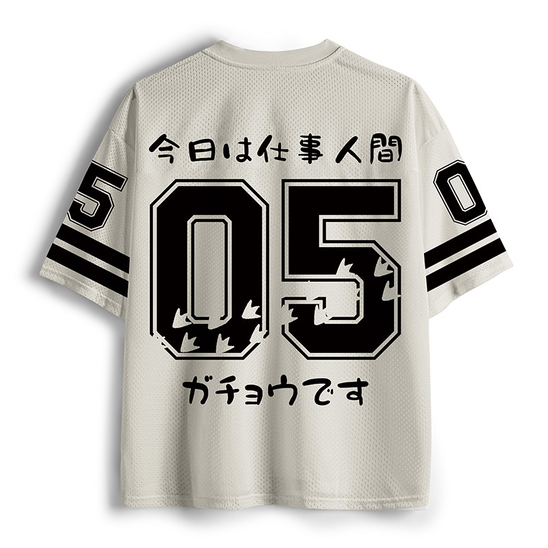 Tokyo-Tiger Serious Goose Mesh Jersey