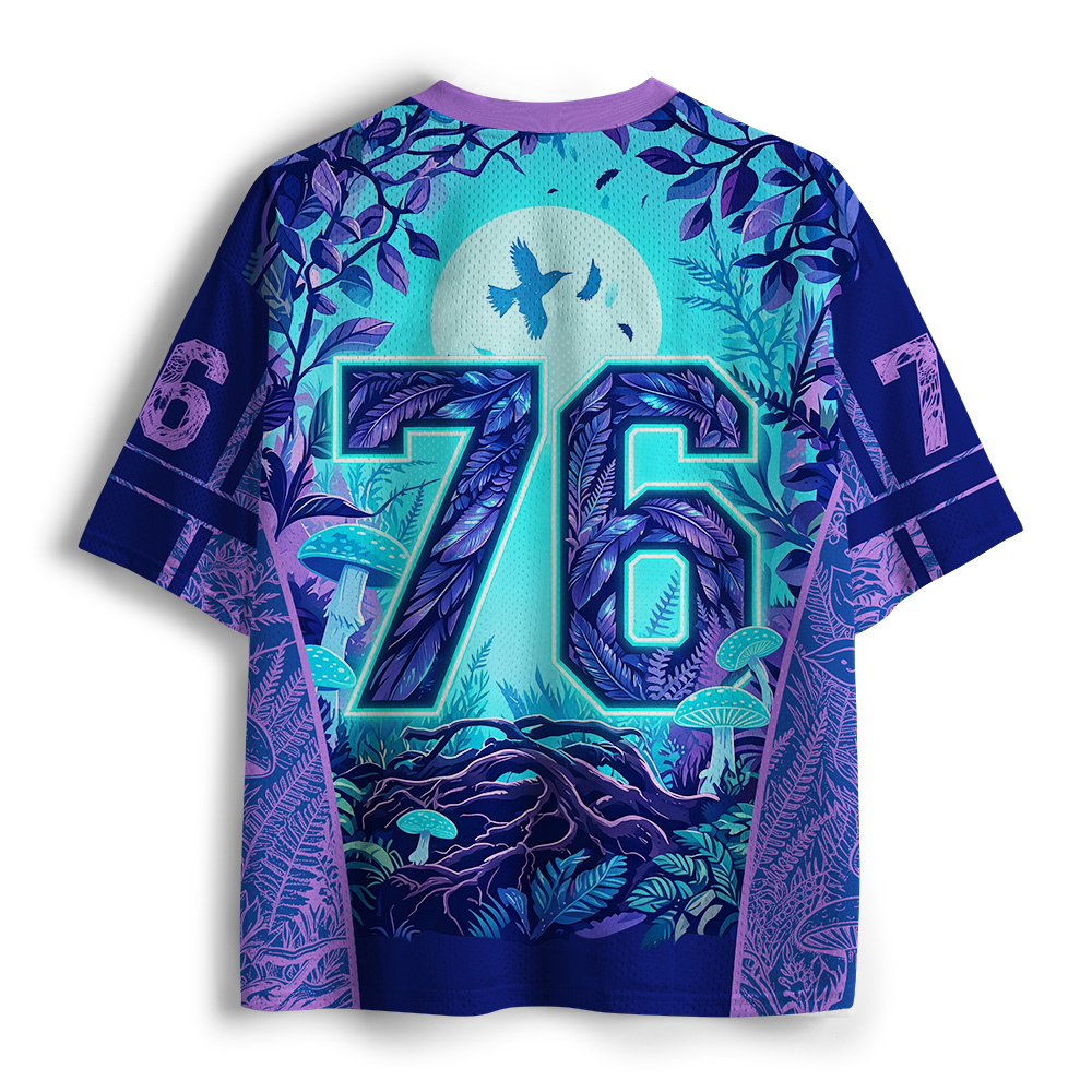Tokyo-Tiger Crow Moon Night Mesh Jersey
