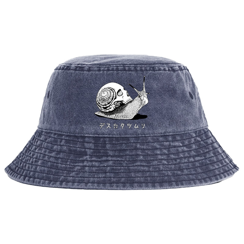 Tokyo-Tiger Death Snail Manga Washed Bucket Hat