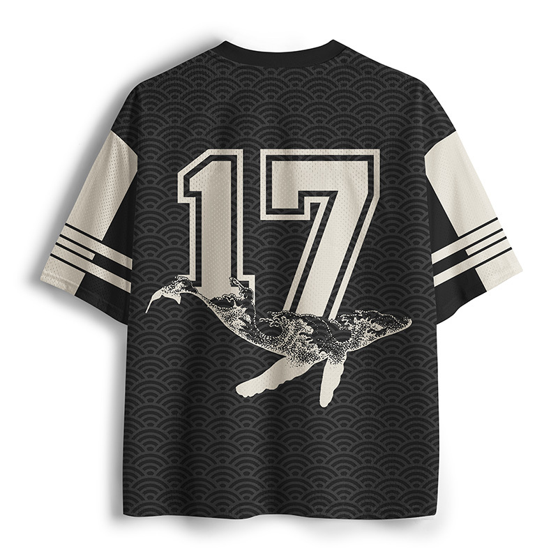 Tokyo-Tiger Oh Whale Mesh Jersey