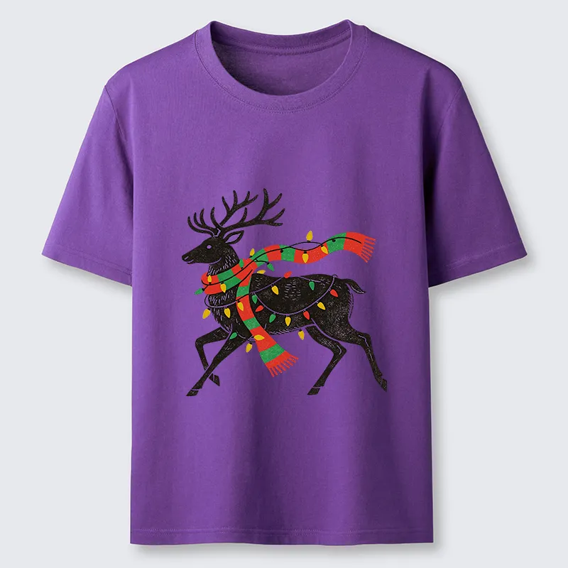 Tokyo-Tiger Christmas Light Reindeer Classic T-Shirt