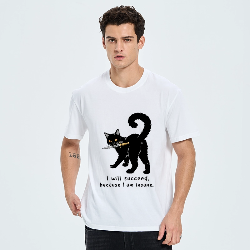 Tokyo-Tiger Brave Black Cat Wild Success Vibe Classic T-Shirt
