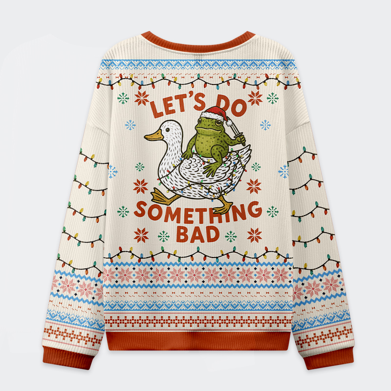 Tokyo-Tiger Merry Mischief Makers Christmas Ugly Sweatshirt