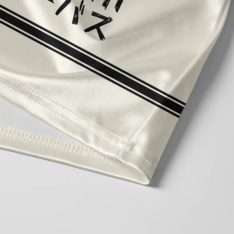 Tokyo-Tiger Funny Electric Shock Skeleton Glossy Oversized Jersey