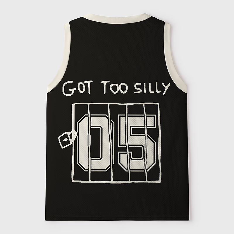 Tokyo-Tiger Got Too Silly Goose Two Mesh Tank Top