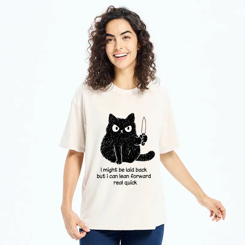 Tokyo-Tiger Dont Mess With This Cat Washed T-Shirt