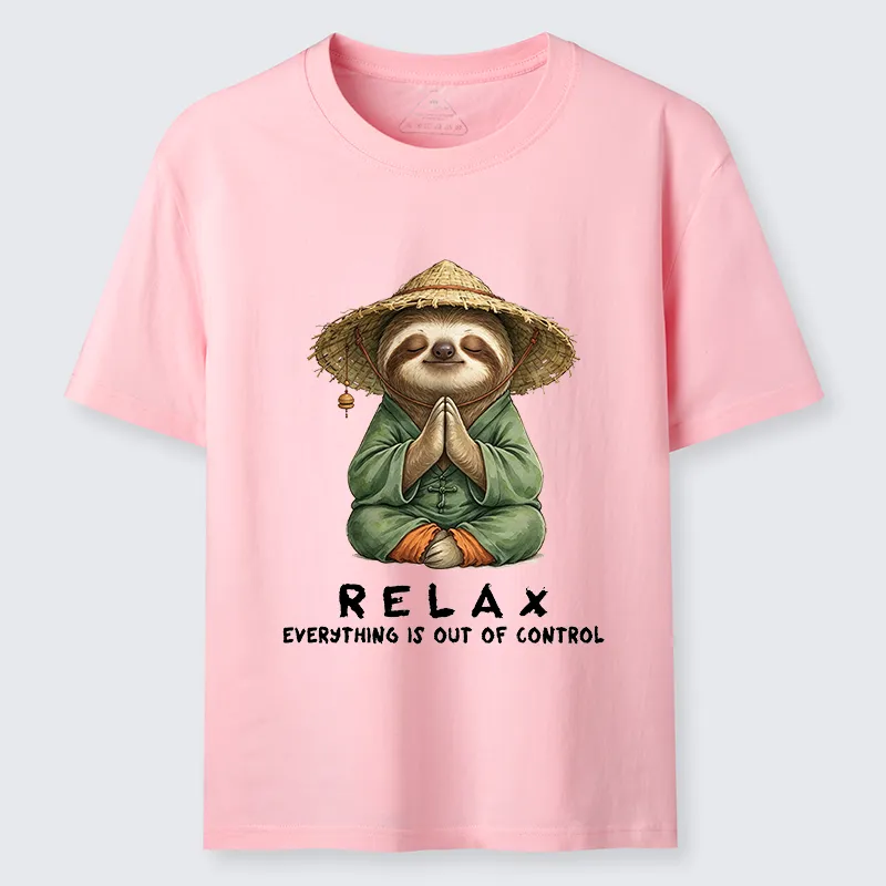 Tokyo-Tiger Zen Relax Sloth Graphic Classic T-Shirt