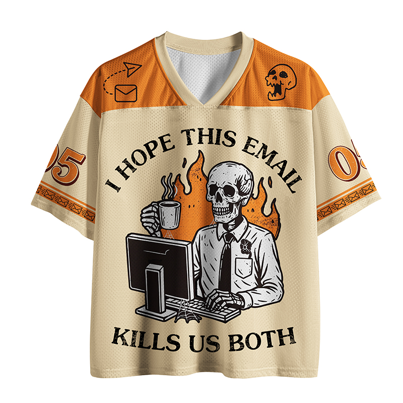 Tokyo-Tiger Impatient Employees Funny Mesh Jersey