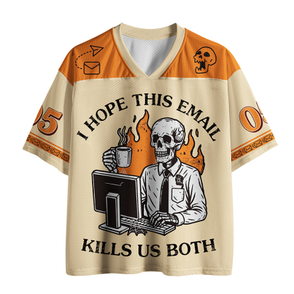 Tokyo-Tiger Impatient Employees Funny Mesh Jersey