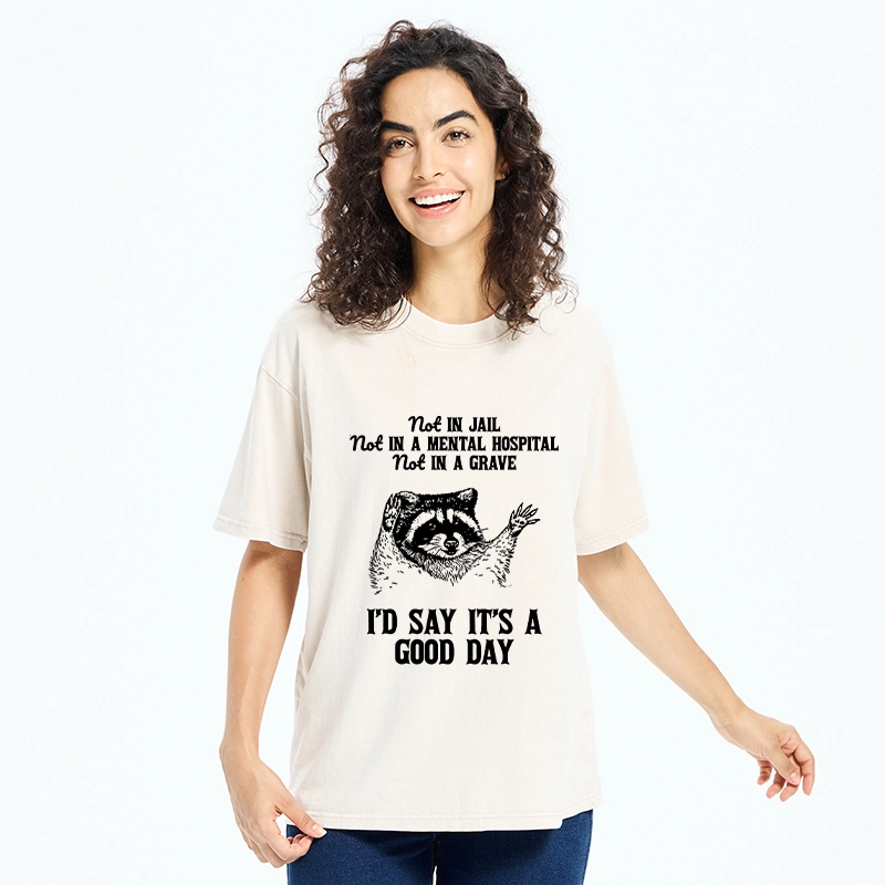 Tokyo-Tiger Cherish The Present Washed T-Shirt