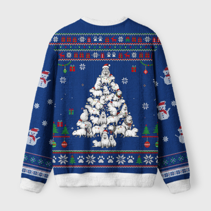 Tokyo-Tiger Capybara Is Ready For Christmas Fuzzy Christmas Ugly Sweatshirt