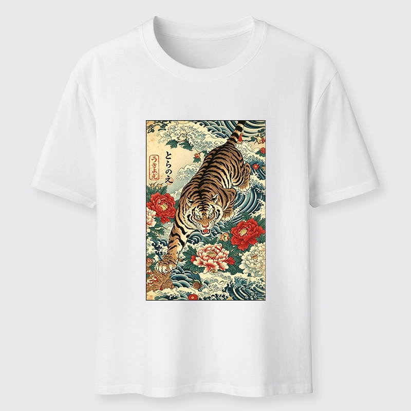 Tokyo-Tiger Retro Wave Tiger Classic T-Shirt