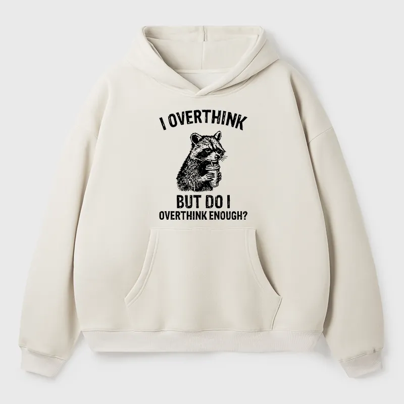 Tokyo-Tiger Constant Overthinking Adult Fleece Hoodie