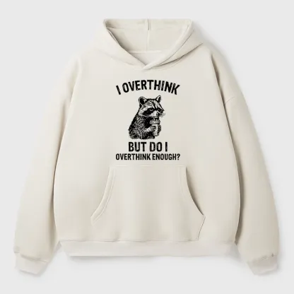 Tokyo-Tiger Constant Overthinking Adult Fleece Hoodie