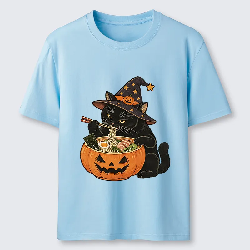 Tokyo-Tiger Witch Cat Ramen Classic T-Shirt