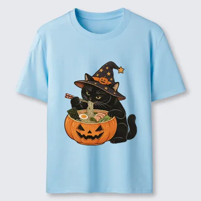 Tokyo-Tiger Witch Cat Ramen Classic T-Shirt