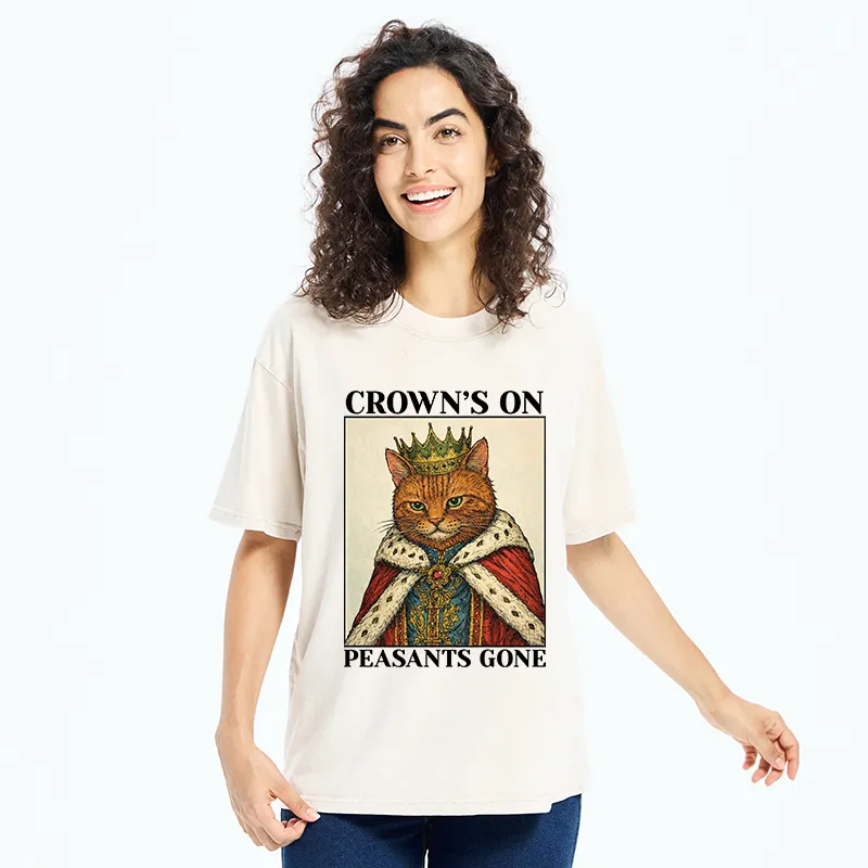 Tokyo-Tiger Today I Am My Own King Washed T-Shirt