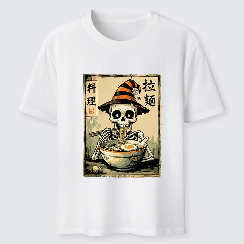 Tokyo-Tiger Funny Skull Ramen Classic T-Shirt