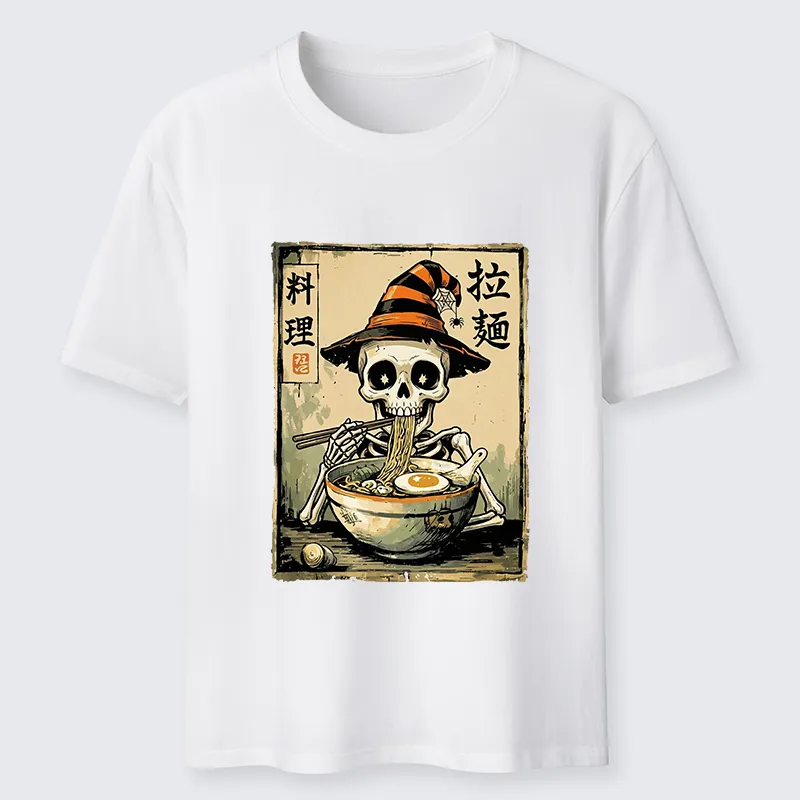 Tokyo-Tiger Funny Skull Ramen Classic T-Shirt