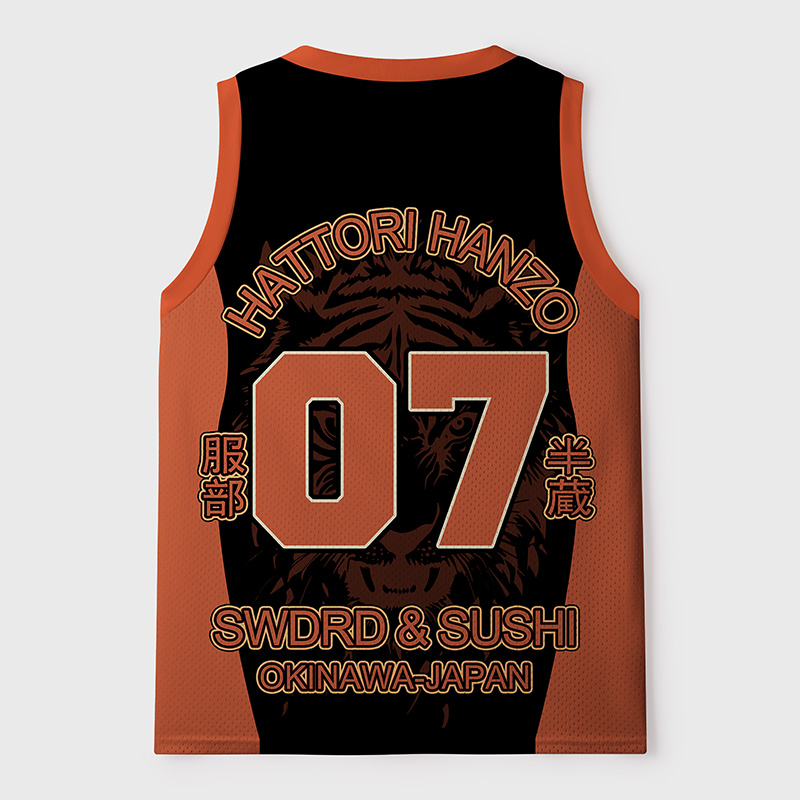 Tokyo-Tiger Hattori Hanzo Tiger Spirit Mesh Tank Top