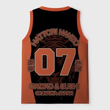 Tokyo-Tiger Hattori Hanzo Tiger Spirit Mesh Tank Top