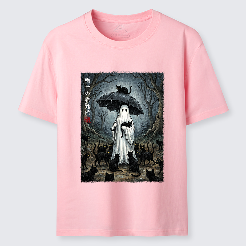 Tokyo-Tiger Ghost Cat Shelter Classic T-Shirt