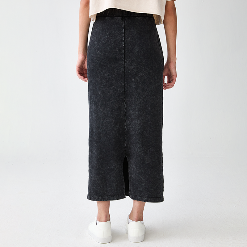 Tokyo-Tiger Cats And Humans Have A Love-hate Relationship Washed Terry Skirt