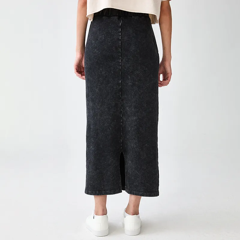 Tokyo-Tiger Cats And Humans Have A Love-hate Relationship Washed Terry Skirt