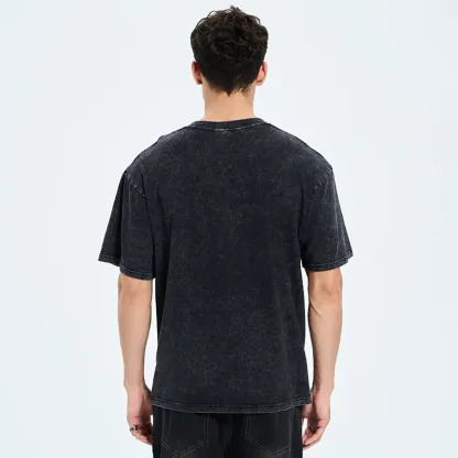 Tokyo-Tiger Zen Lotus Poster Washed T-Shirt